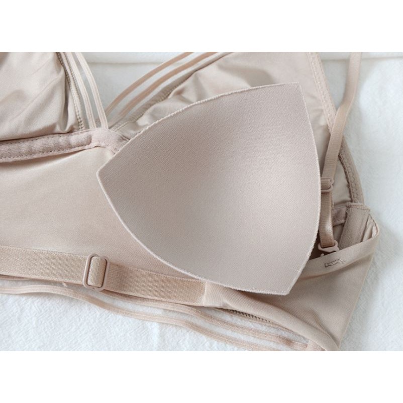 Bralette Trơn Hở Lưng Đệm Mỏng B321
