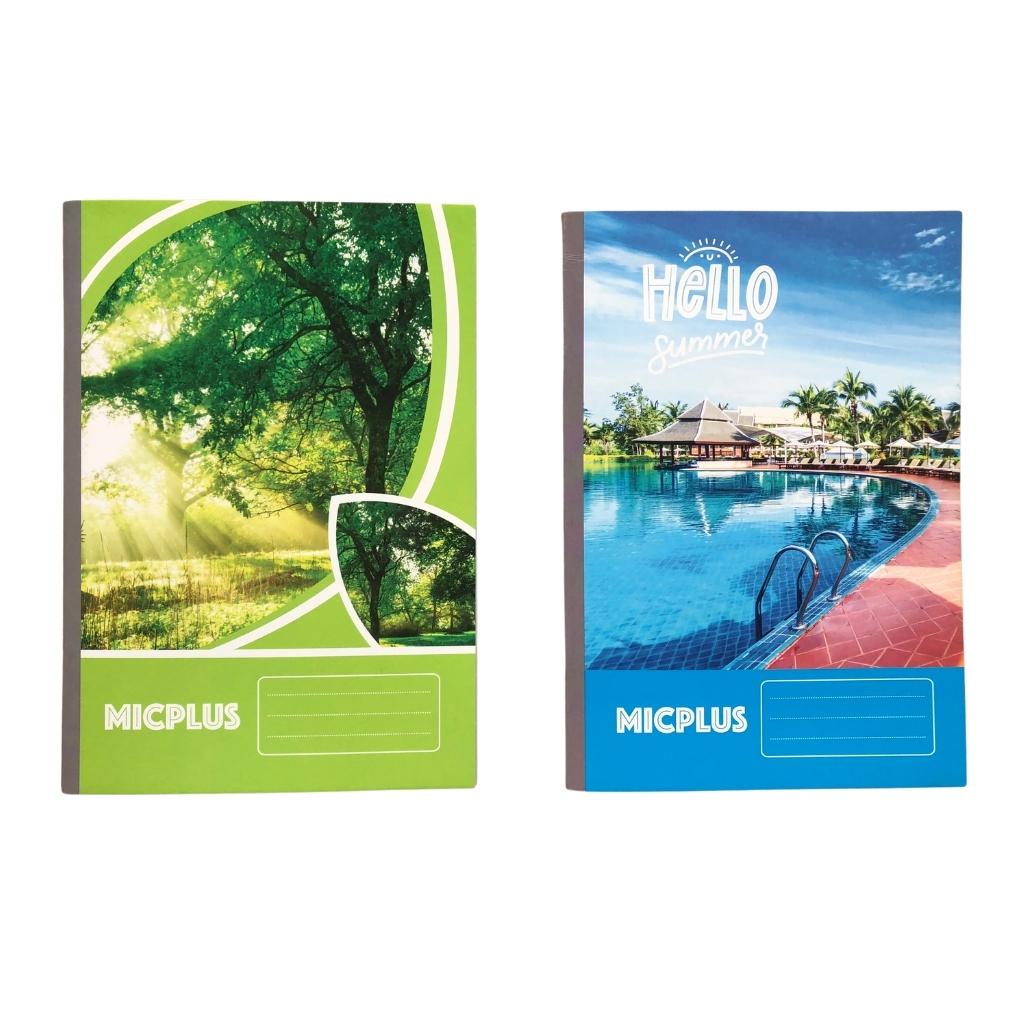Vở kẻ ngang 80 trang Minh Châu 251- MICPLUS khổ 17.5x25 cm - bìa đẹp, giấy trắng tự nhiên - 1 quyển