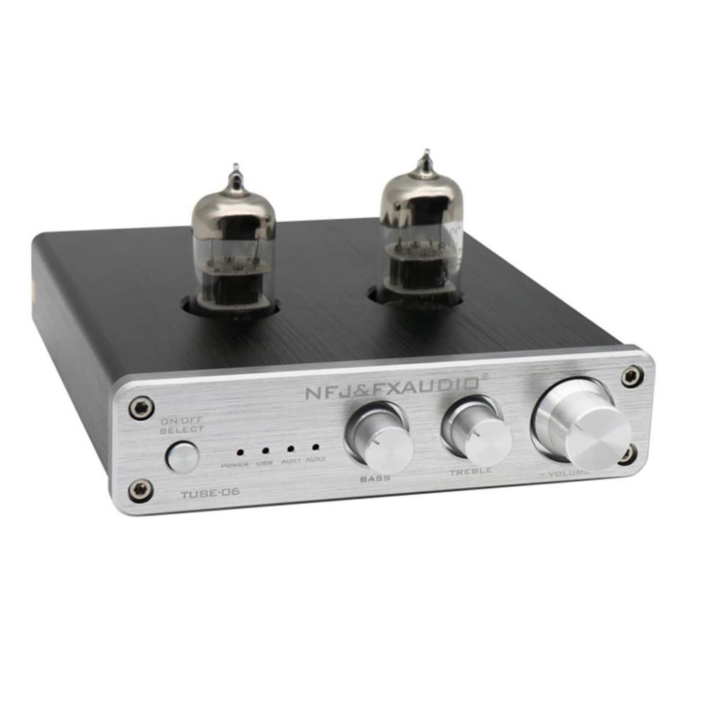 Âm Ly FX Audio TUBE-03 6J1 Preamplifier Đèn, Chỉnh Bass-Treble -dc3449