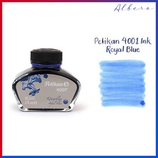 [FREE SHIP] Mực Pelikan 4001 (Made in Germany) - 62.5ml Xanh lam (Royal Blue) [VN]