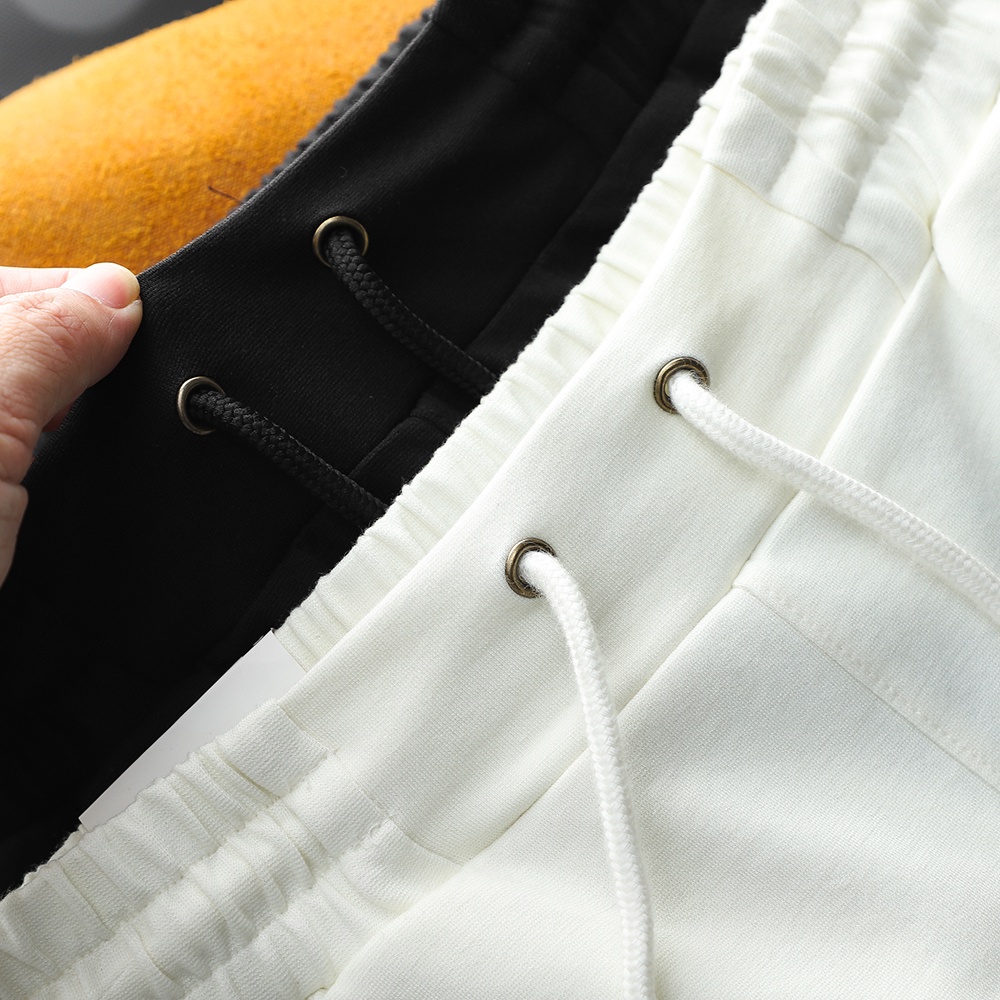 Quần short thun nam chất vải PC gân, túi có zip cao cấp HEBOZ 2M - 00001229