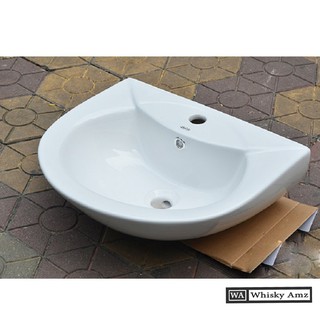 Chậu rửa mặt dương vành Hảo Cảnh C011