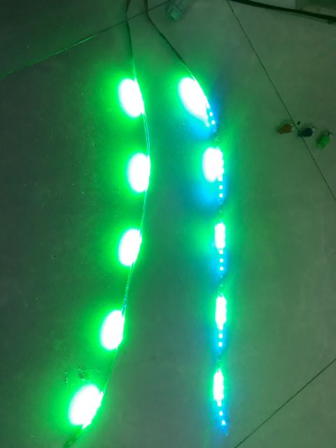 Đèn dây led 7 màu hiệu ứng chạy nháy ( xem video ) shop cuongtoshiro