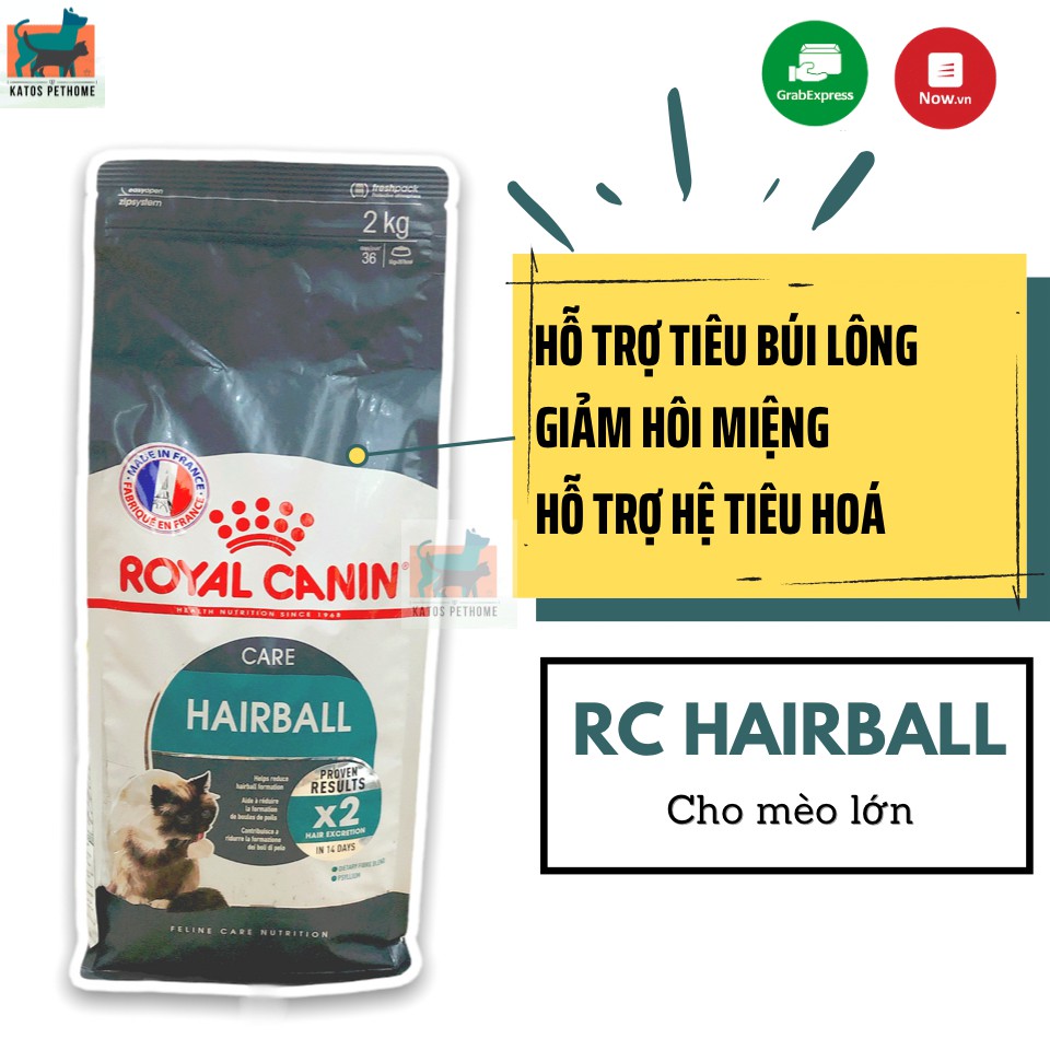 Thức ăn Royal canin HairBall túi 400gr