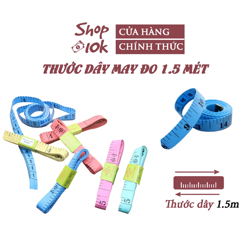 Thước dây may đo dài 1,5m