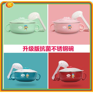 Bộ bát nghiền trái cây/thức ăn bằng thép không gỉ an toàn cho bé