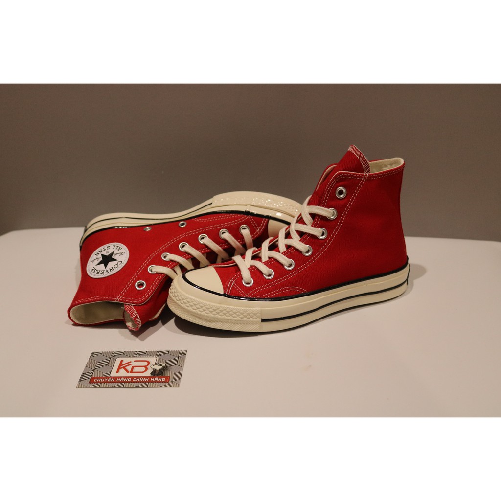 Giày Converse 1970s đỏ cổ cao chính hãng