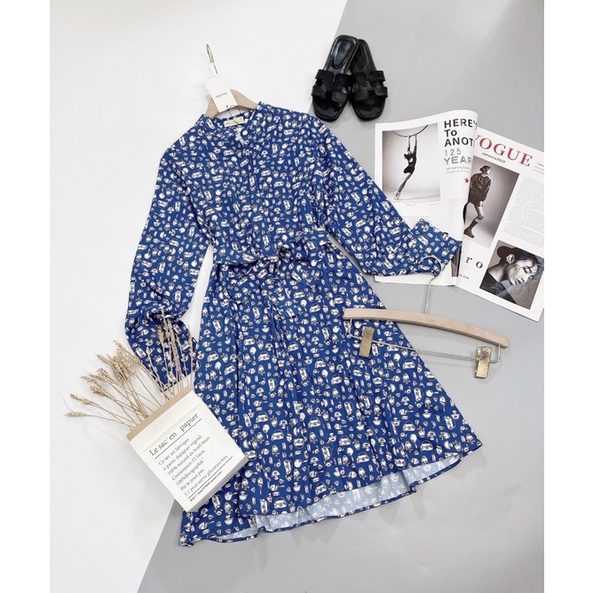 Váy lụa xanh L 350k -> 250k