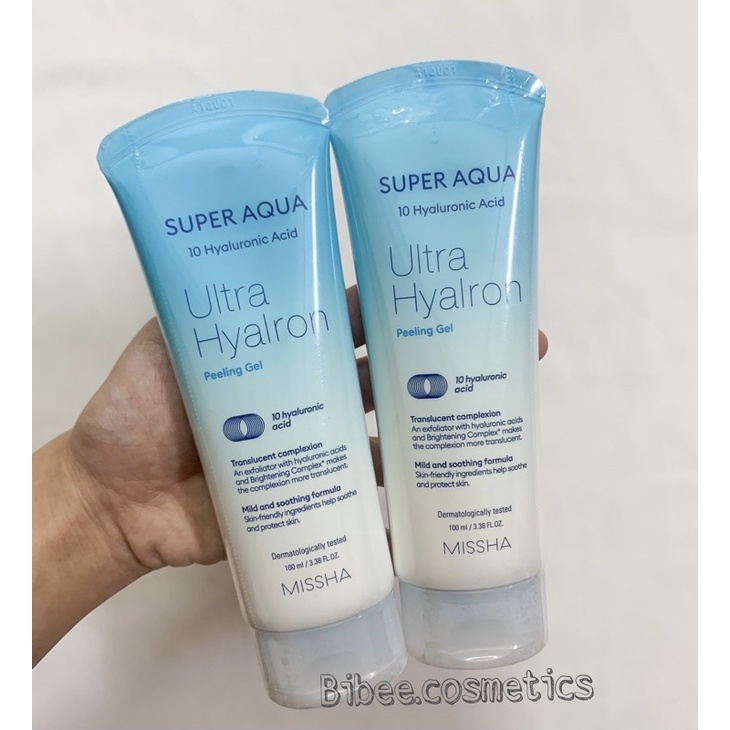 [Mẫu mới] Tẩy tế bào chết Missha Super Aqua D-tox Peeling Gel 100ml