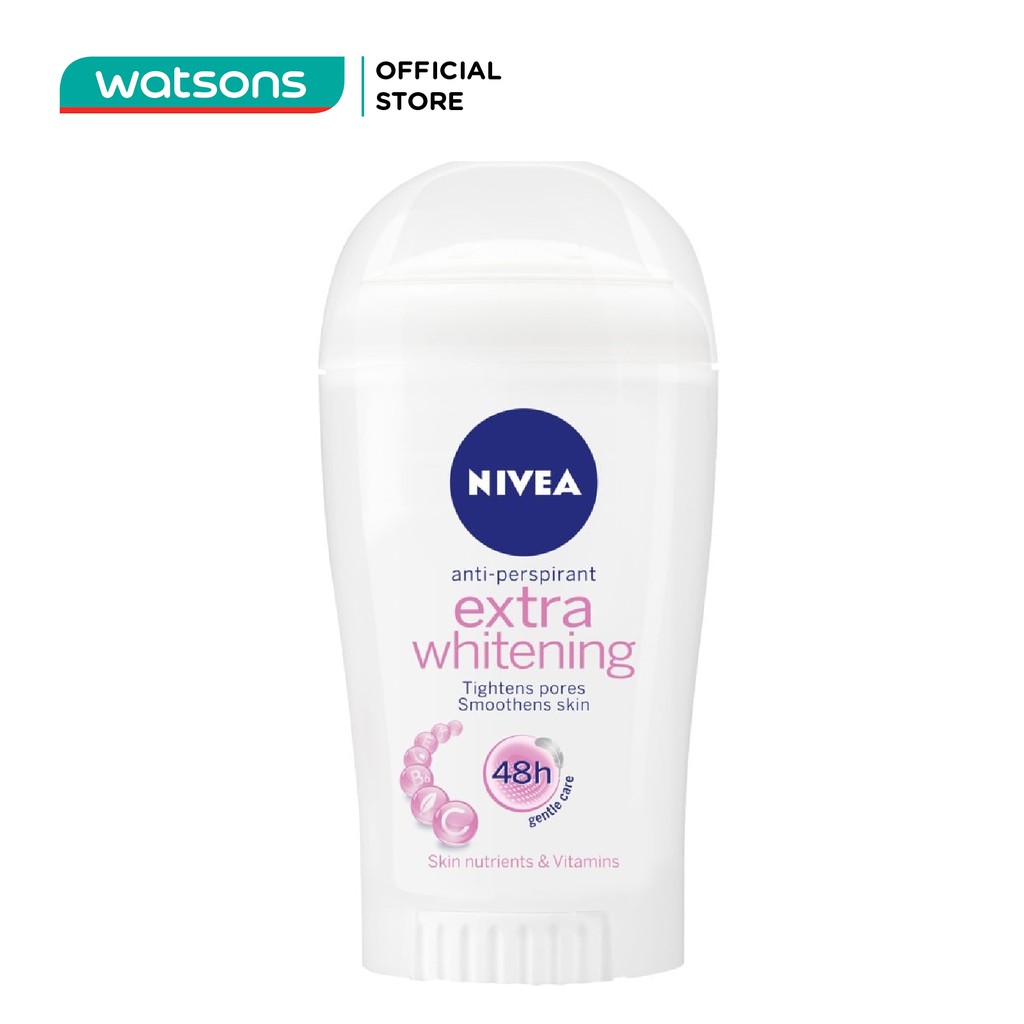 Sáp Ngăn Mùi Nữ Trắng Mịn Mờ Vết Thâm Nivea 40ml