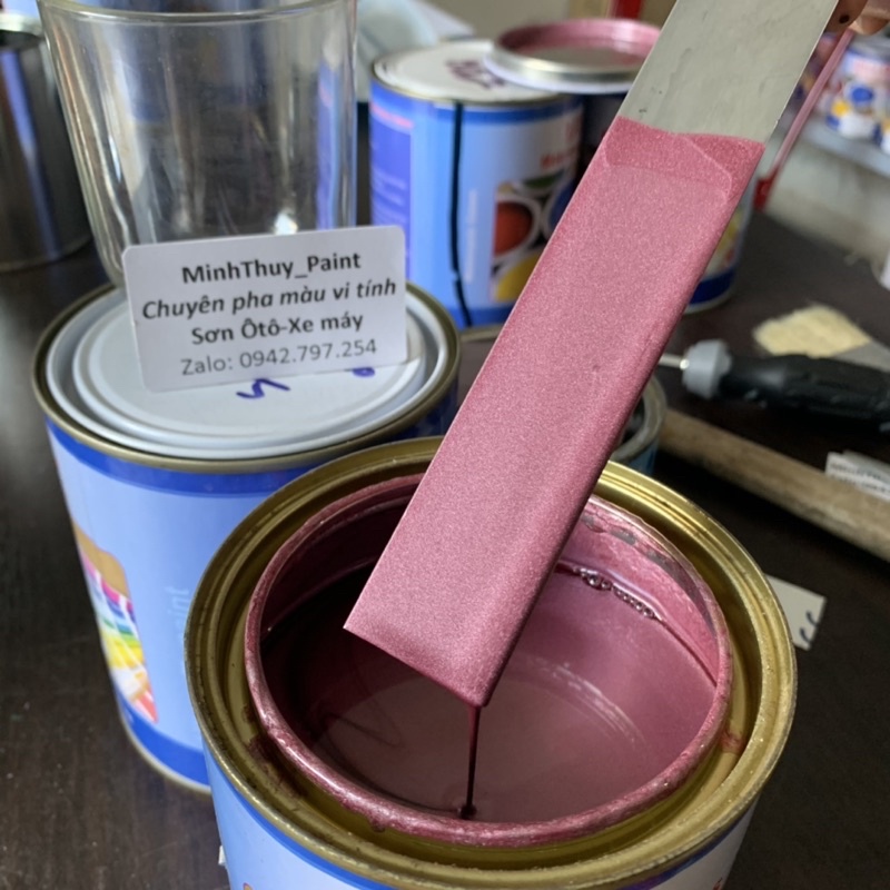 Sơn xe máy Honda Vision màu Hồng MTP309-1K Ultra Motorcycle Colors