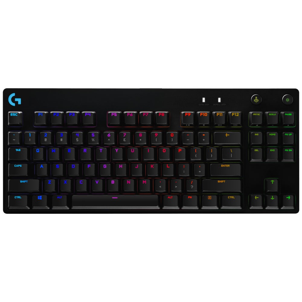 Bàn phím chơi game Logitech Pro X (920-009239)- Công nghệ chiếu sáng LIGHTSYNC RGB mới - linhkienpcgiatot