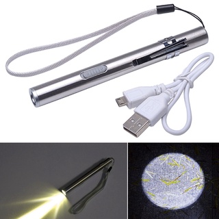 Đèn pin cắm trại dã ngoại mini sạc USB tiện dụng