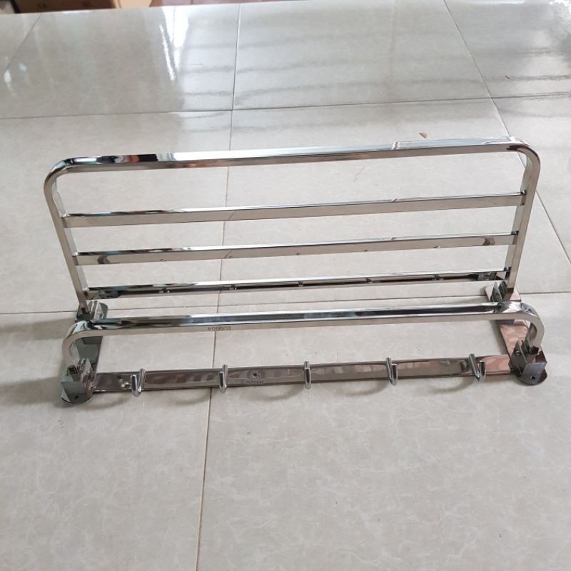 (XẢ KHO)KỆ VẮT KHĂN INOX SUS 304 CAO CÂP.