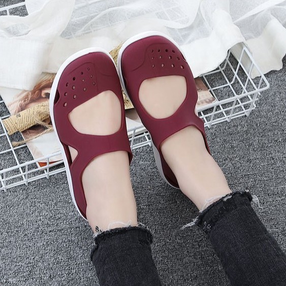 Giày Sandal Nhựa Đi Mưa-Giày Nhựa Chống Nước