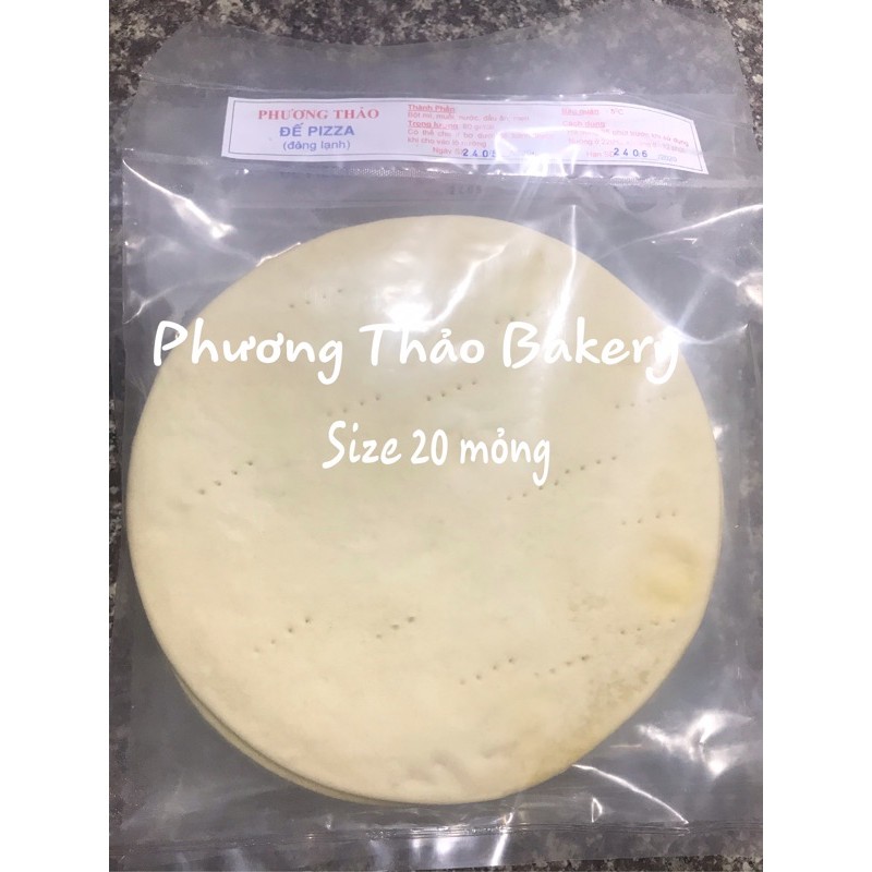 Đế Pizza gói 5 cái thơm ngon chất lượng