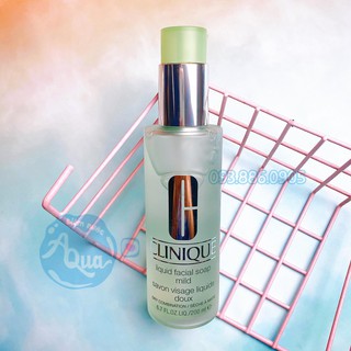 [sale cận date] Sữa rửa mặt Clinique Liquid Facial Soap 200ml