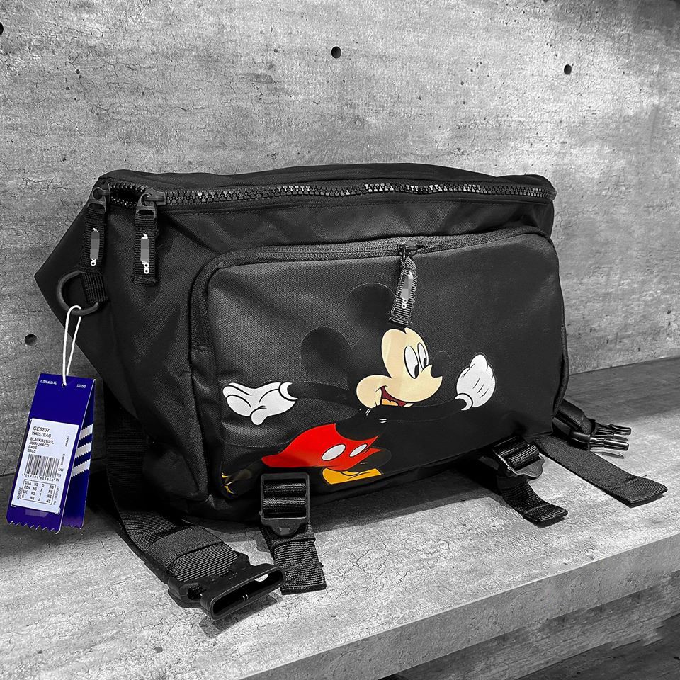 ⚡️  (𝗡𝗘𝗪 𝗔𝗥𝗥𝗜𝗩𝗔𝗟 2020 )  Túi đeo chéo Adidas Mickey Mouse Waist Bag - HÀNG XUẤT DƯ XỊN - CAM KẾT CHẤT LƯỢNG | BigBuy360 - bigbuy360.vn