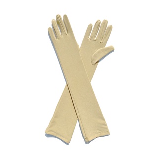 Găng Tay Lụa Sữa Co Giãn Dài 45cm Đa Ứng Dụng