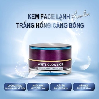 Kem face lạnh dưỡng trắng giúp mờ thâm nám da Ncollagen 25g