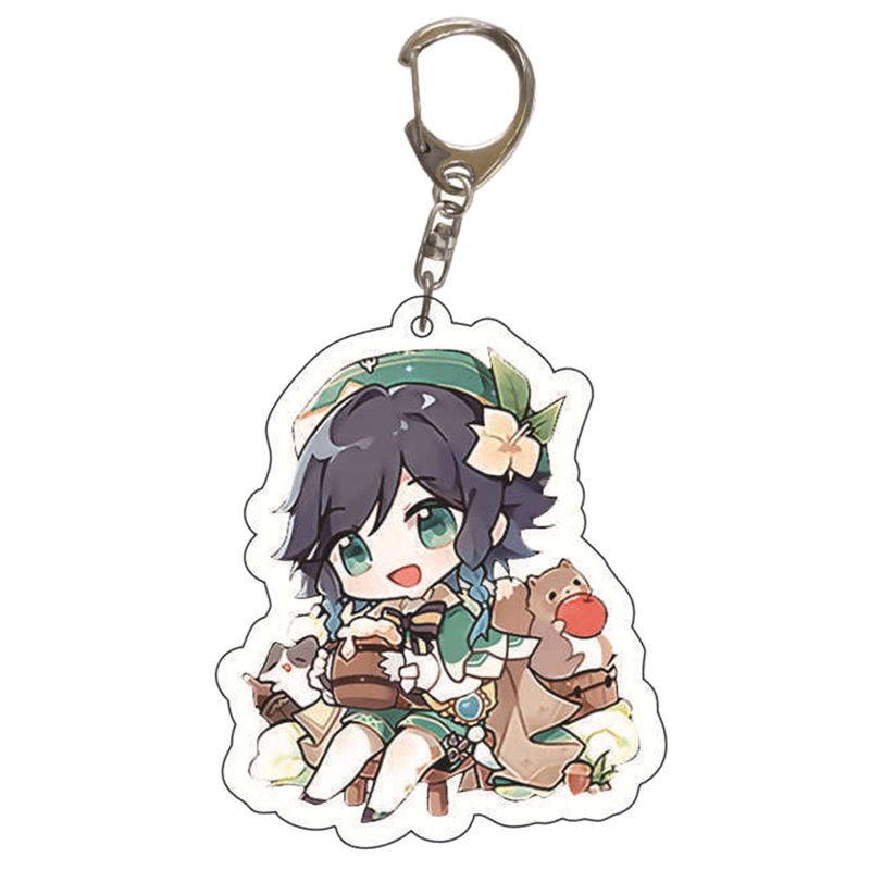 Móc Khóa Hình Game Genshin Impact Dễ Thương