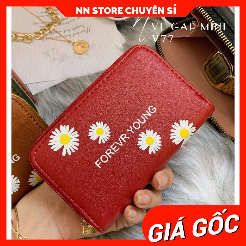 VÍ MINI HOA CÚC XINH XẮN V77 - 113 ⚡FREESHIP⚡100% ẢNH THẬT⚡ NN CHUYÊN SỈ - NN STORE