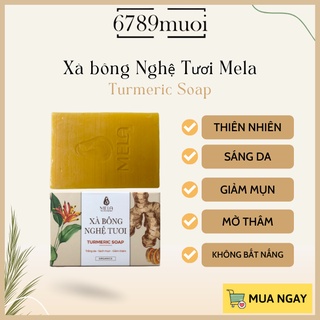 Xà bông nghệ tươi thảo dược thiên nhiên Mela - Natural Organic Soap