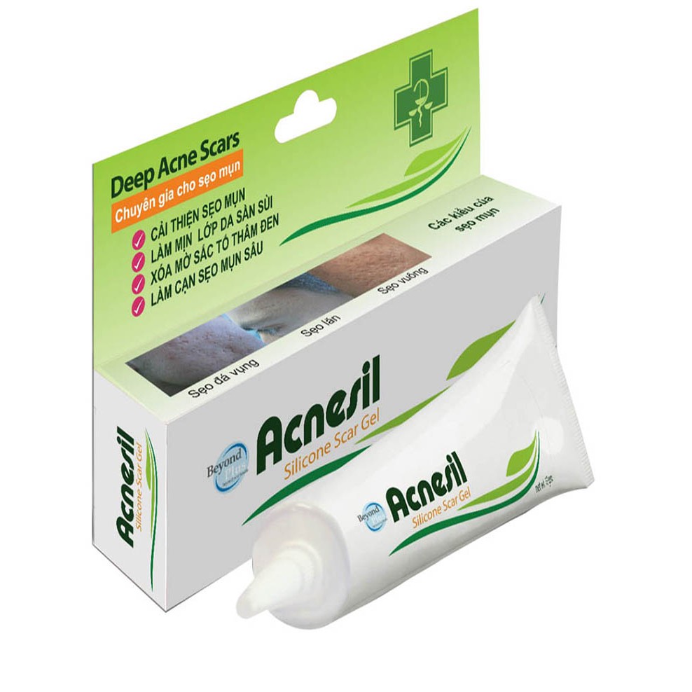 GEL BÔI SẸO MỤN ACNESIL SILICONE 10G - 3000277 | BigBuy360 - bigbuy360.vn