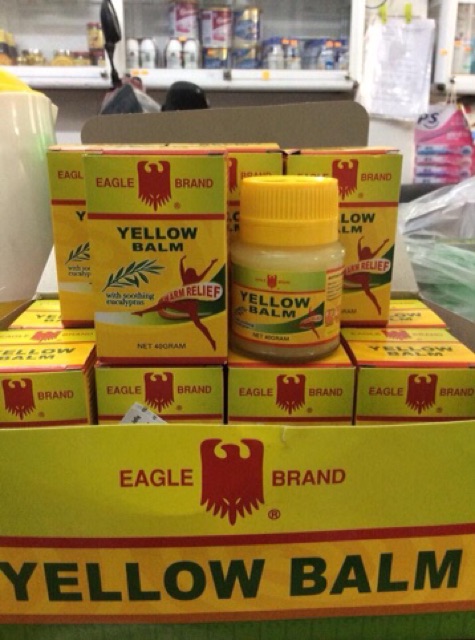 DẦU CÙ LÀ CAO VÀNG CON Ó EAGLE BRAND YELLOW BALM