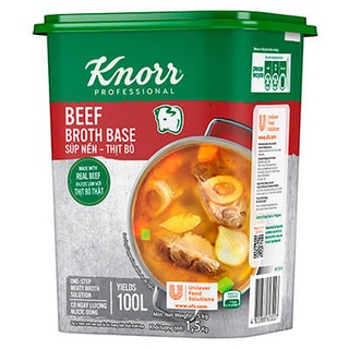  Súp nền thịt Bò Knorr 1,5kg  MẪU MỚI  