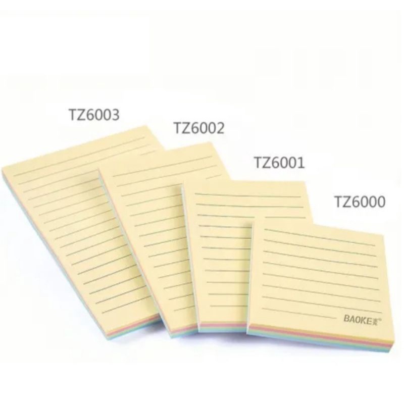 Giấy note có dòng kẻ Baoke