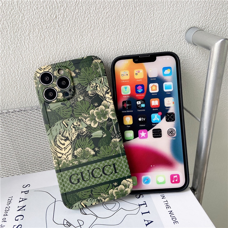 Sang Trọng Ốp Điện Thoại Silicon Chống Sốc Họa Tiết Động Vật Hoạt Hình Cho iphone 14 13 pro max 11 12