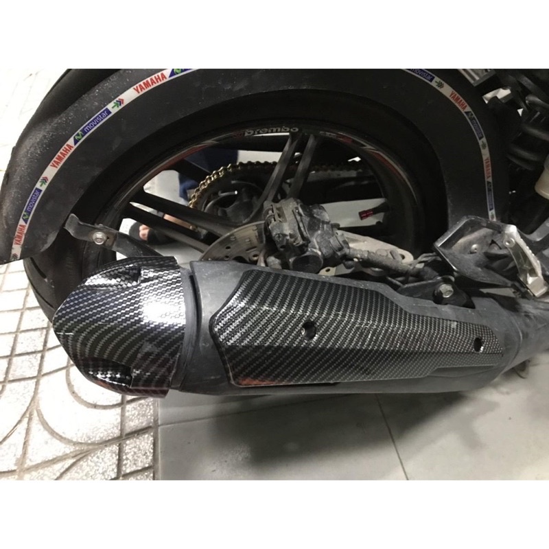 CHỤP PÔ (ĐUÔI PÔ) CACBON EXCITER 150 có bán lẻ từng món