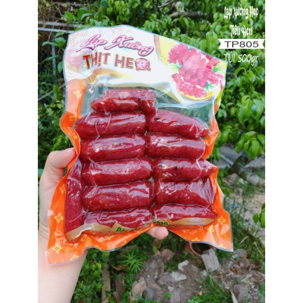 LẠP XƯỞNG HEO TIÊU ĐEN- Hàng siêu nạc Túi 500gr