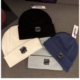 UNDEFEATED five-striped knit hat autumn and winter cold hat couple wool hat street hip-hop hat tide