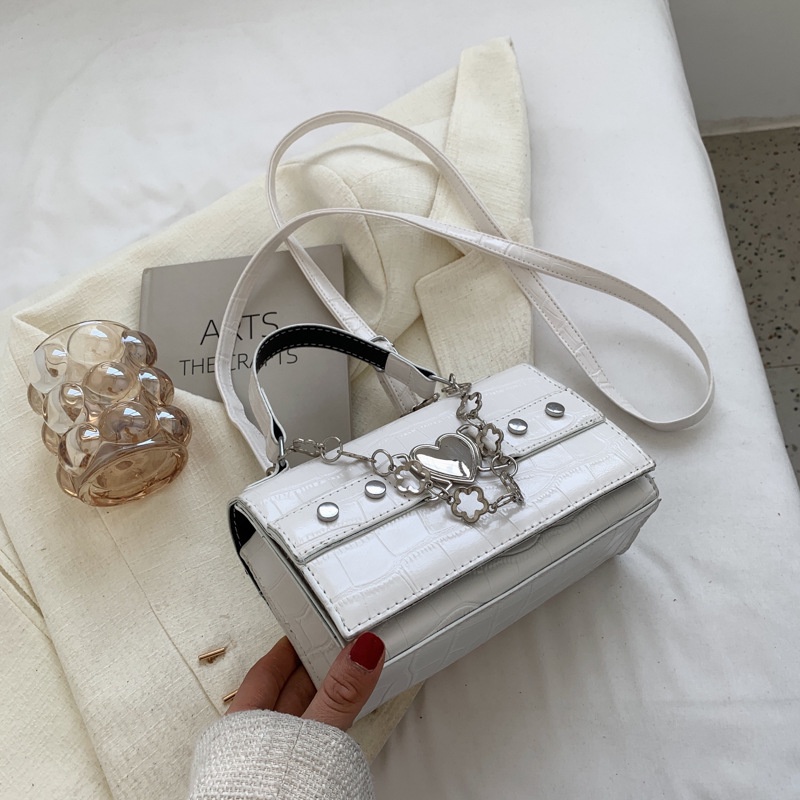 Túi Đeo Vai Hình Vuông Cỡ Nhỏ Thiết Kế Ngọt Ngào Thời Trang Cho Nữ