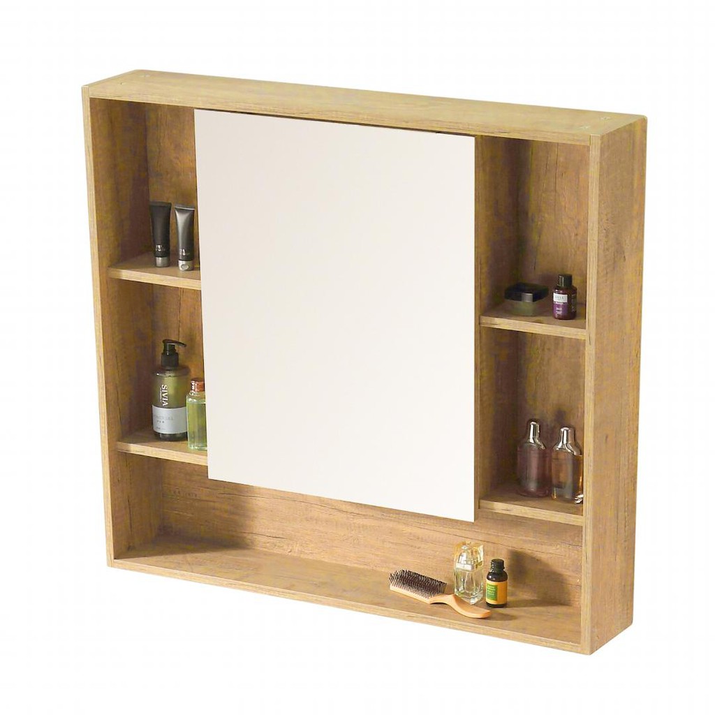 Kệ khăn tắm, mỹ phẩm gỗ hiện đại SMLIFE Candice | BigBuy360 - bigbuy360.vn