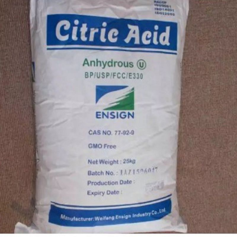 Acid citric dùng trong thực phẩm 100 - 500g