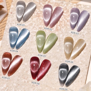 Sơn Gel AS chai đỏ mẫu mới . Mã ASM ( mắt mèo kim cương ) ( Cam Kết Chính Hãng _ chọn màu tự do hơn 2000 màu)