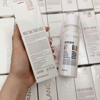 Mặt nạ thải độc detox blanc