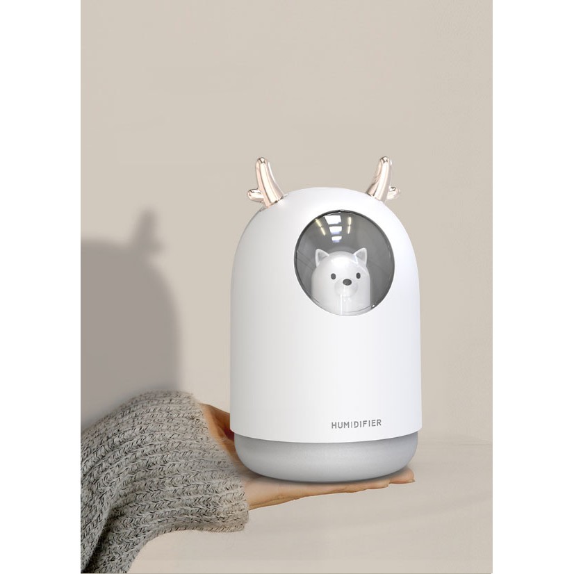 Máy phun sương tạo ẩm cúc cu siêu cấp dễ thương Meng Chong Humidifier