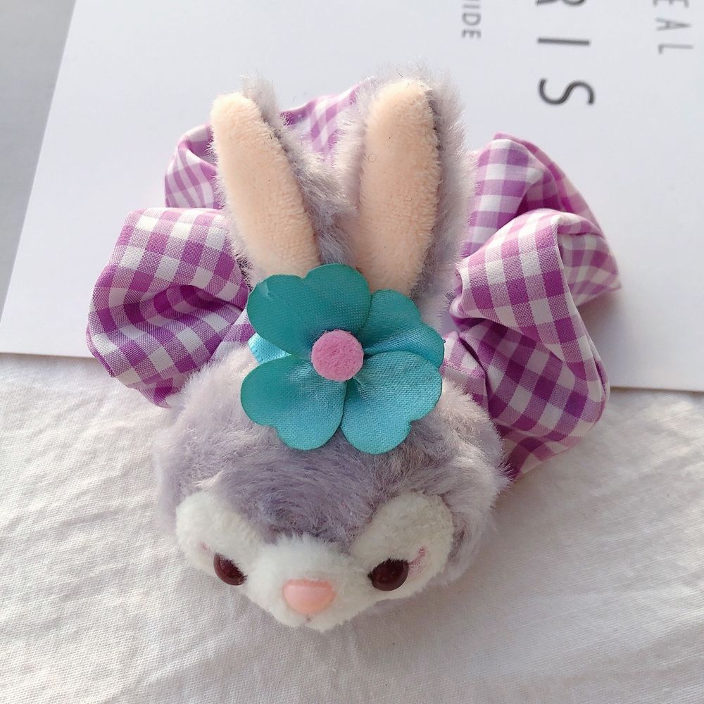 Dây buộc tóc hình thú nhồi bông nhiều màu lựa chọn dễ thương