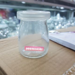 Hũ sữa chua thủy tinh 100ml 12 chiếc