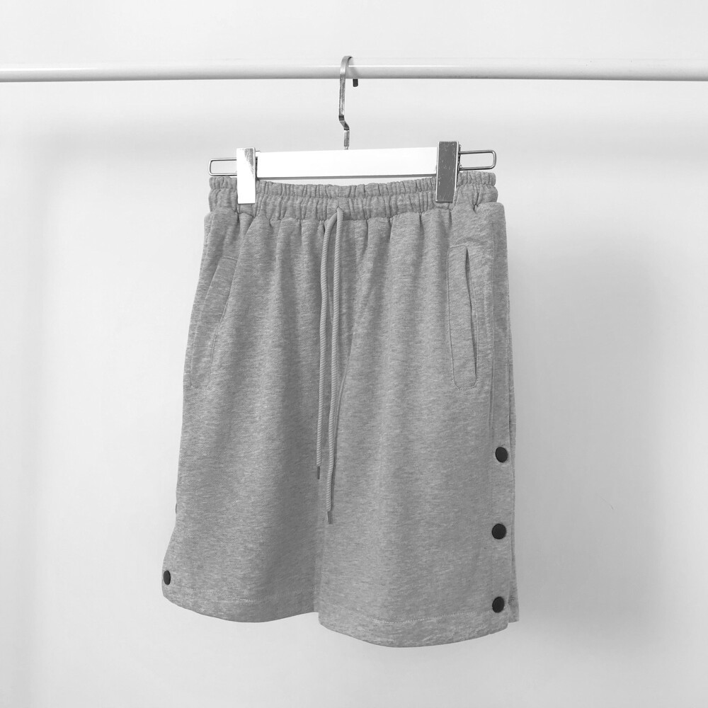 Quần short nỉ Buttons, JACKLANE, Quần short cộc Unisex Jack Lane