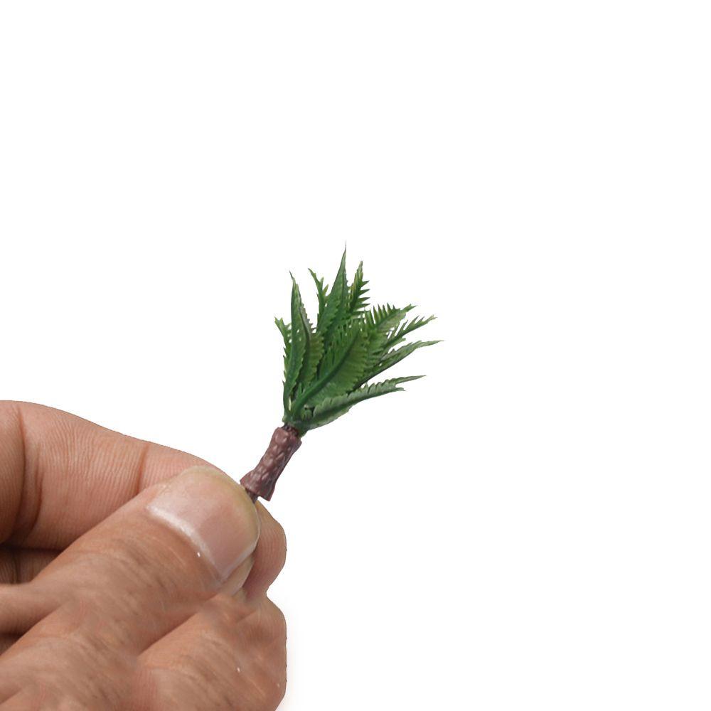 PINEVN Bộ 10 Cây Cọ Nhân Tạo Bằng Nhựa Dùng Trang Trí DIY