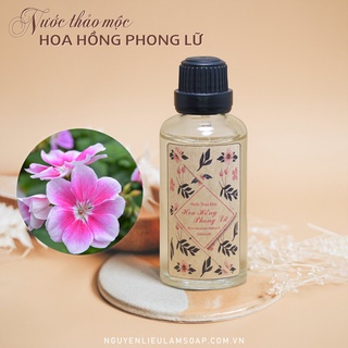 Nước Thảo Mộc Hoa Hồng Phong Lữ ( Rose Geranium Hydrosol )