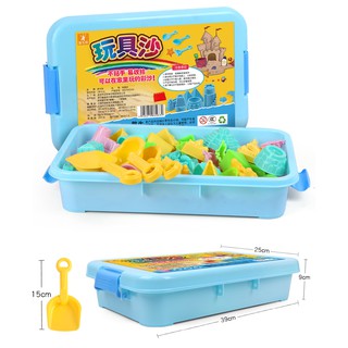 Vali cát cát động lực sinh học an toàn cho trẻ em gồm 141 phụ kiện + 2kg cát