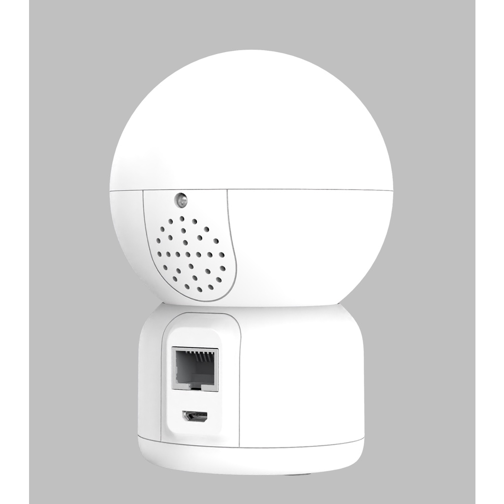 Wifi+LAN ONVIF Camera Tuya FullHD 1080p, quay 360 độ, hồng ngoại, đàm thoại, cảnh báo chuyển động, App Smartlife