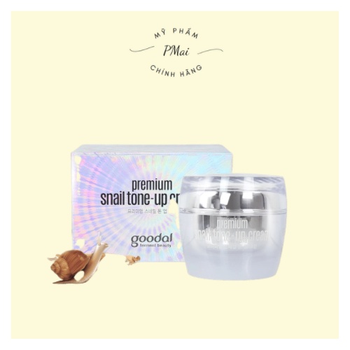 Kem dưỡng trắng da ôc sên Goodal hàn quốc Nâng Tone 50ML