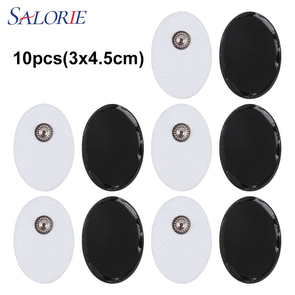 Bộ 20 / 10 Miếng Đệm Điện Cực Kỹ Thuật Số Cho Máy Mát Xa Chăm Sóc Sức Khỏe TP10